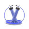 360 درجة دوران مقبض حبل القفز الثقيل قابل للتعديل ، حبل القفز السريع PVC