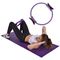 40 سم Dia PP EVA Yoga معدات اللياقة البدنية ، 330 جم حلقة بيلاتيس للياقة البدنية