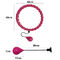 حلقة ABS الوردي حولا هوب للبالغين خاتم يوجا رياضي رقمي مرجح للياقة البدنية